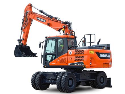 Wheeled excavators - DX160W‑5 (.. - ..)