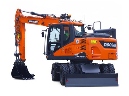 Wheeled excavators - DX165W‑5 (.. - ..)